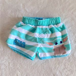 Baby Yoda Star Wars Infant Swim Trunks